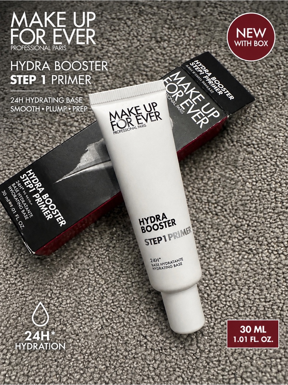 NET MAKE UP FOR EVER Hydra Booster Step 1 Primer Full Size 30ml
